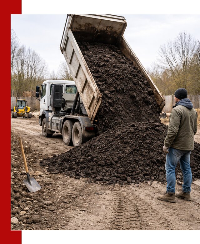 Доставка чернозема навалом в Щёлкове быстро и выгодно