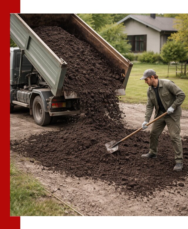 Чернозем для газона с доставкой в Щёлкове быстро и качественно