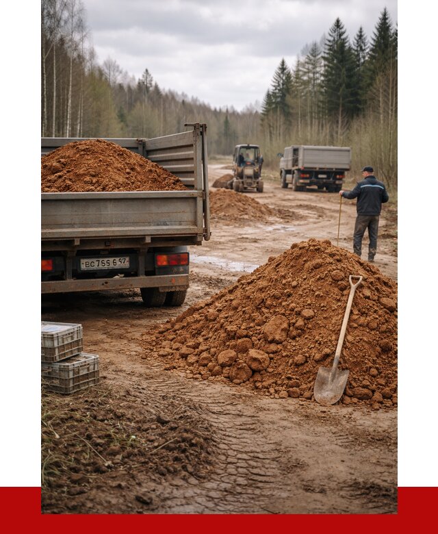 Глина и суглинки в Щёлкове от 4681 р. за куб | ПРОНЕРУДЩлк