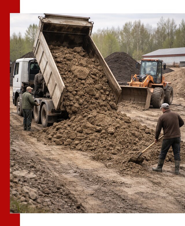 Доставка глин и суглинков в Щёлкове оптом и вкрай