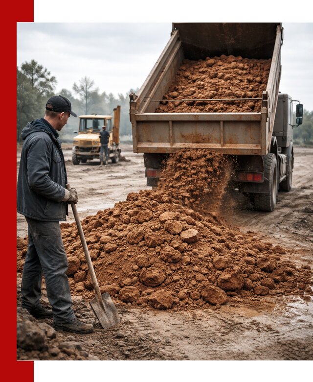 Глина для засыпки в Щёлкове с доставкой самосвалами
