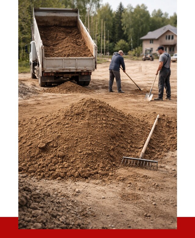 Суглинок для планировки в Щёлкове с доставкой от 4369 р. | ПРОНЕРУДЩлк