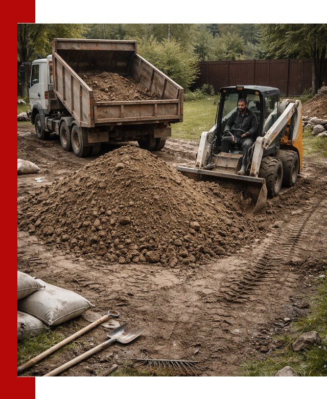 Суглинок для планировки участков в Щёлкове с доставкой и выгрузкой