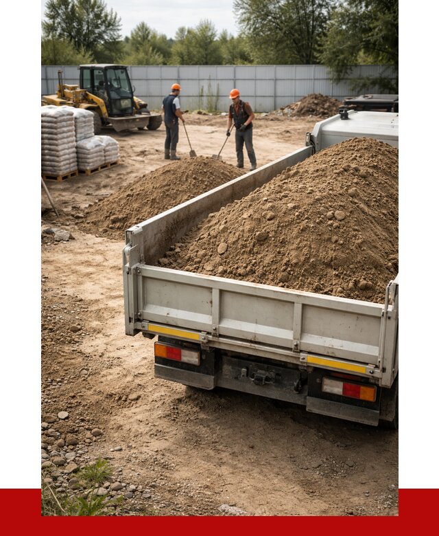 Супесь с доставкой в Щёлкове от 2549 р. за куб | ПРОНЕРУДЩлк
