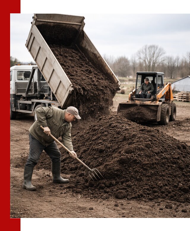 Доставка и продажа перегноя в Щёлкове быстро и дешево