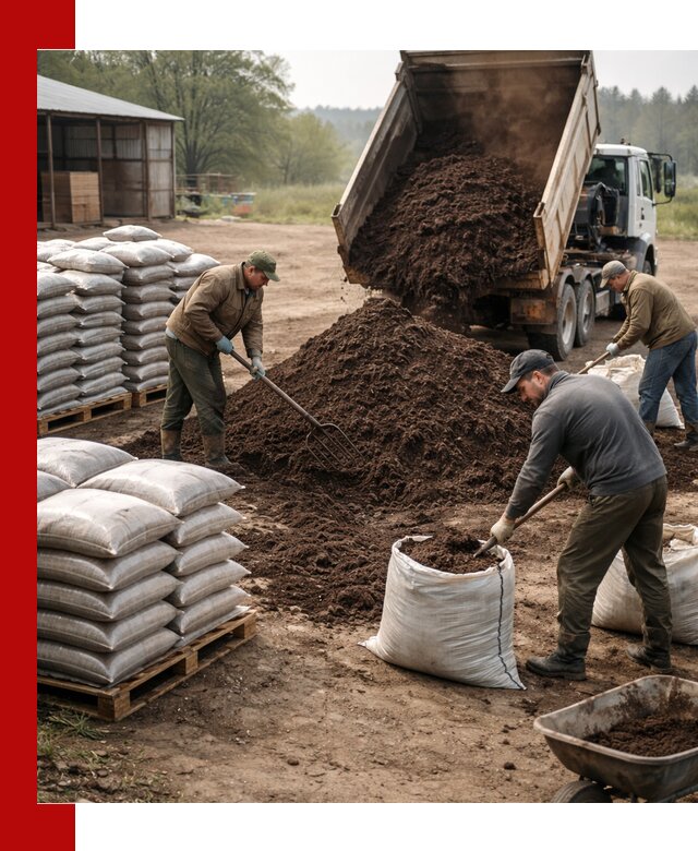 Доставка компоста оптом и в розницу в Щёлкове