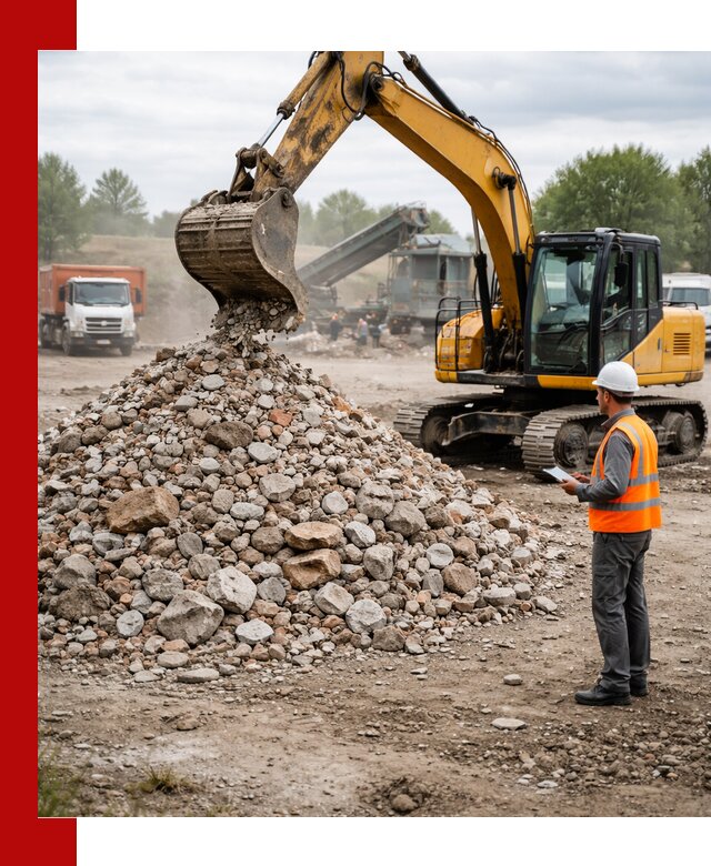 Доставка и вывоз строительного боя в Щёлкове