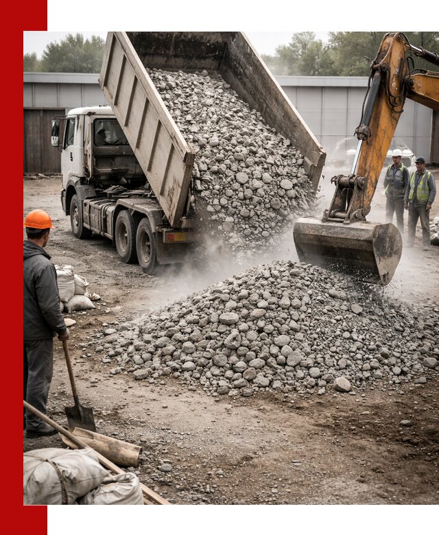 Доставка дробленого бетона в Щёлкове оптом и в розницу