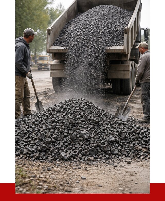 Дробленый асфальт в Щёлкове от 2913 р. с доставкой | ПРОНЕРУДЩлк