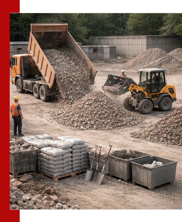 Вторичные материалы для отсыпки в Щёлкове — поставка и доставка