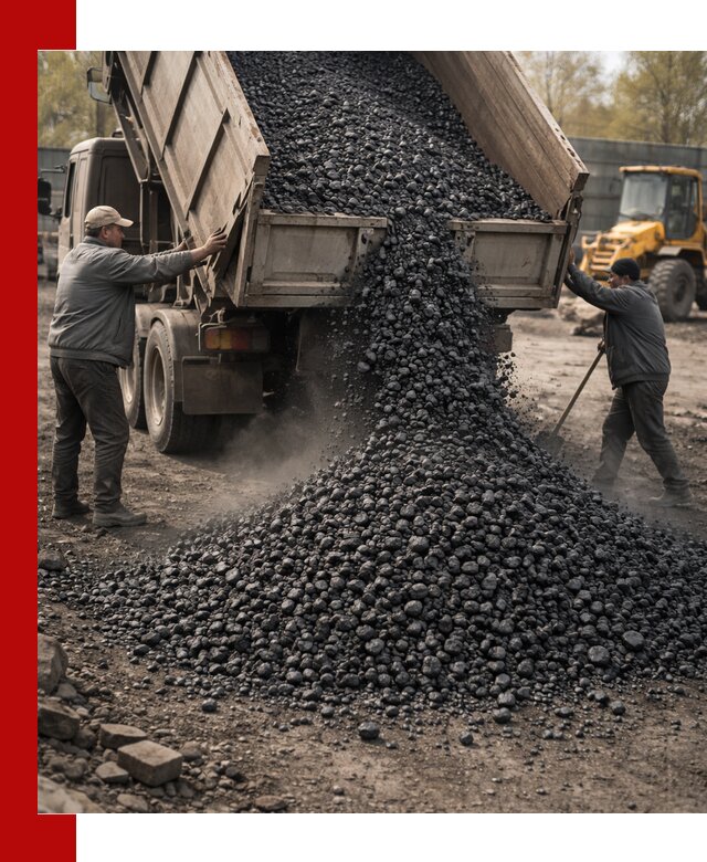 Доставка угля семечка самосвалами в Щёлкове