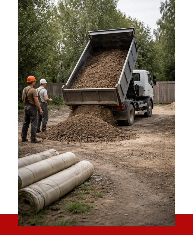 Доставка сыпучих материалов самосвалом в Щёлково от 4369 р. | ПРОНЕРУДЩлк