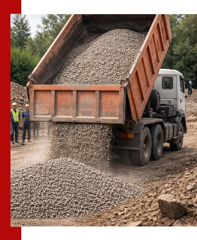 Доставка сыпучих материалов самосвалом в Щёлкове быстро и надежно