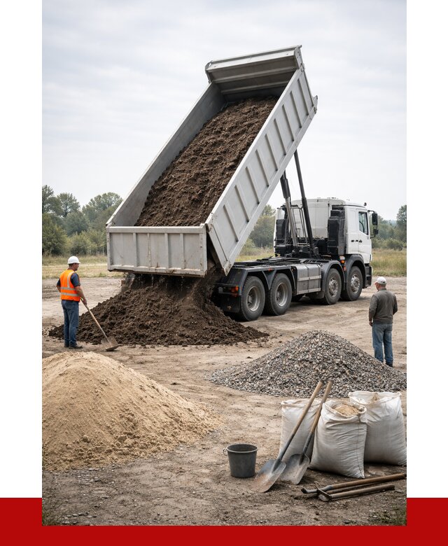 Доставка самосвалом 30 кубов в Щёлкове от 8843 р. | ПРОНЕРУДЩлк