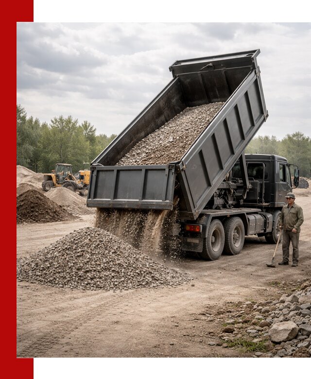 Доставка самосвалом 30 м3 по выгодным ценам в Щёлкове