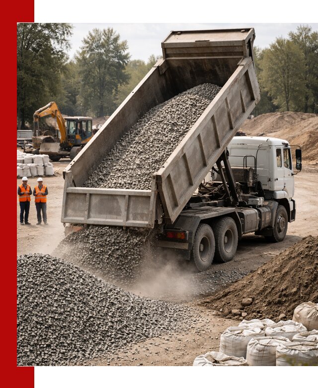 Аренда самосвала в Щёлкове для доставки сыпучих и нерудных материалов