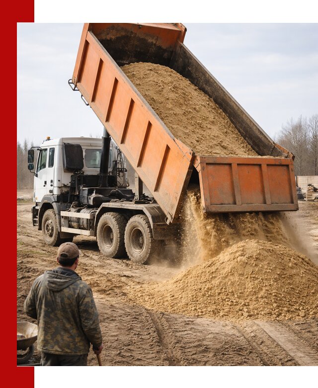 Аренда самосвала 20 тонн для перевозки грузов в Щёлкове