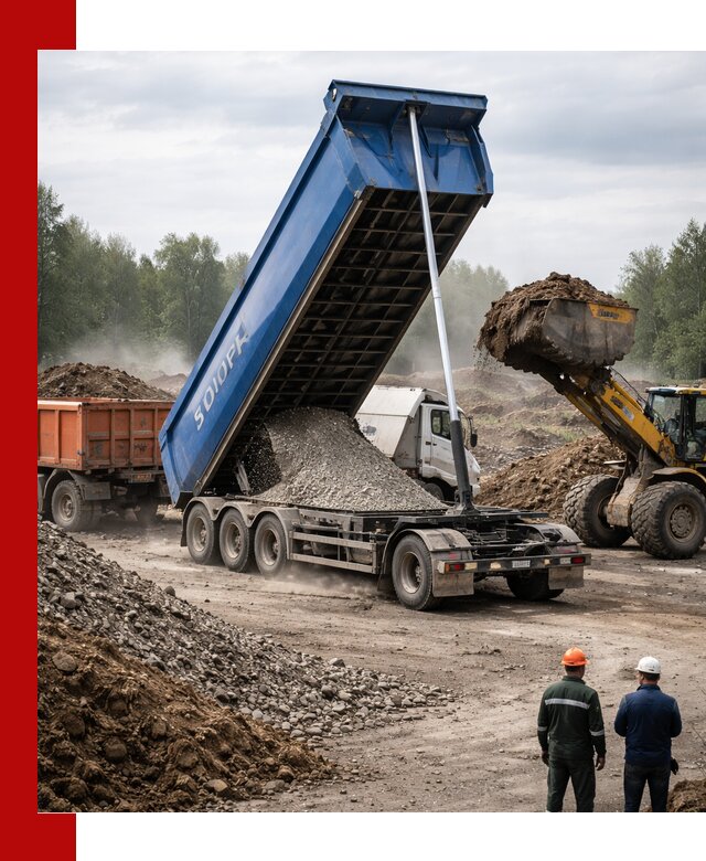 Аренда тонар 40 тонн в Щёлкове с доставкой материалов