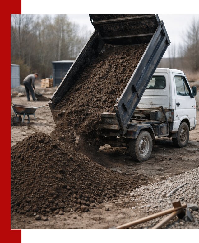 Аренда минисамосвала в Щёлкове для доставки сыпучих материалов