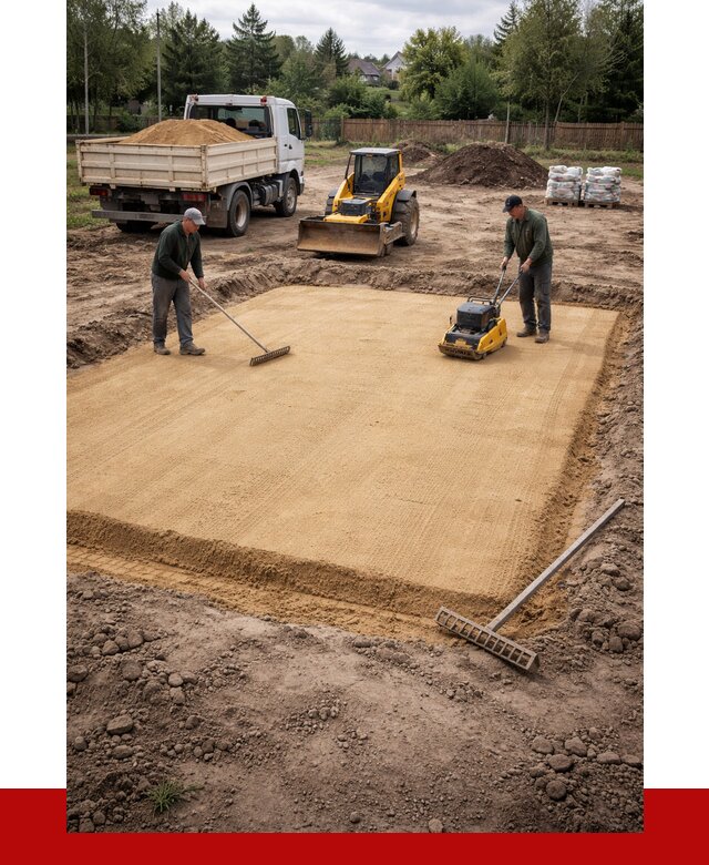 Устройство песчаной подушки в Щёлкове от 4681 р. ПРОНЕРУДЩлк