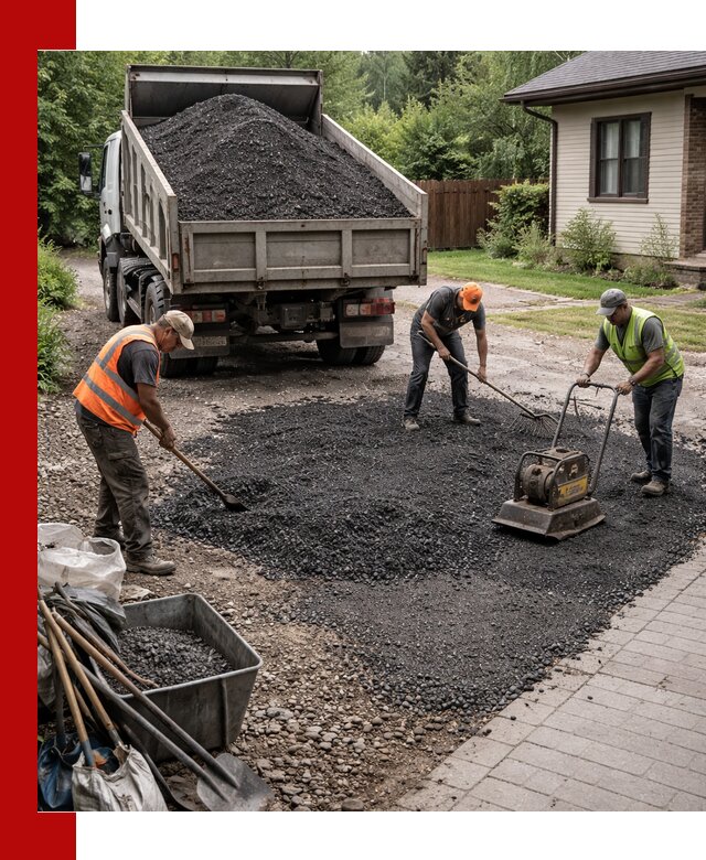 Асфальтовая крошка для двора с доставкой в Щёлкове